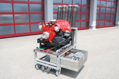 Feuerwehr Thalfingen - Rollcontainer Brand  - 02